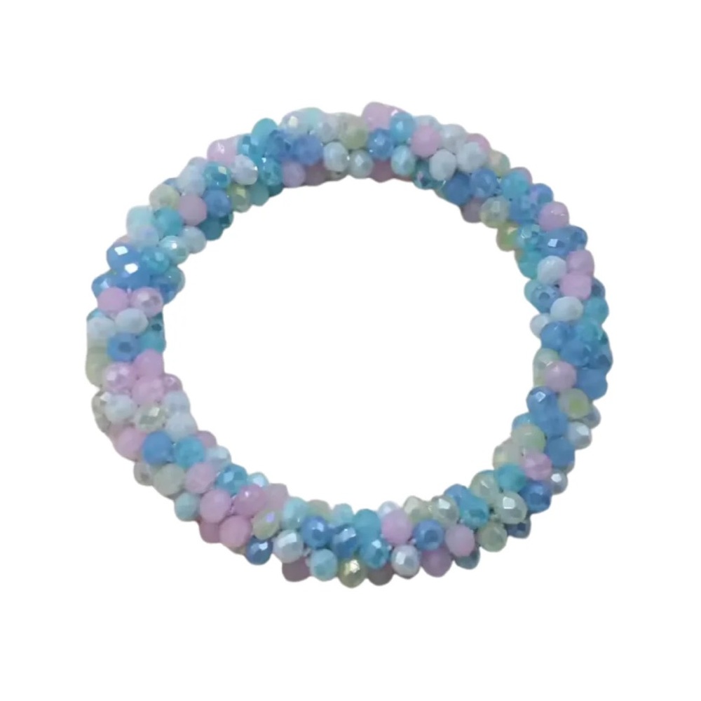 Kinsley Armelle- ISABELLA Collection Cotton Candy Pastel Beaded Bracelet NWT